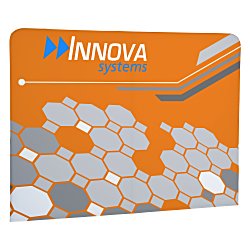 Custom EuroFit Modular Straight Wall - 6 feet x 8 feet - Replacement Graphic