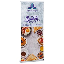 Custom Stratus Retractable Banner Display - 31 1/2 inches