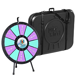 Custom Prize Wheel with Hard Carry Case