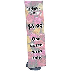 Custom Blizzard Outdoor Banner Stand - 80 inches - 23 1/2 inches