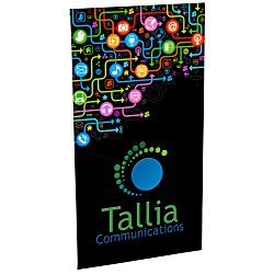Custom Lightning Mini Tabletop Banner Stand