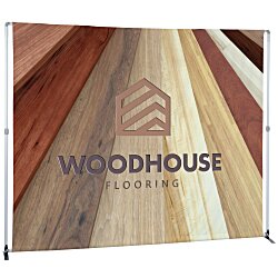 Custom Bravo Expanding Floor Display - 10 feet - Two Sided
