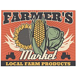 Custom Corrugated Plastic Yard Sign Graphic - 18 inches x 24 inches - Full Colour