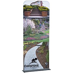 Custom EuroFit Banner Stand - 7 1/2 feet x 3 feet