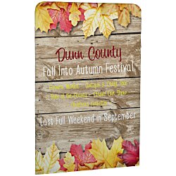 Custom EuroFit Banner Stand - 7 1/2 feet x 5 feet - Replacement Graphic