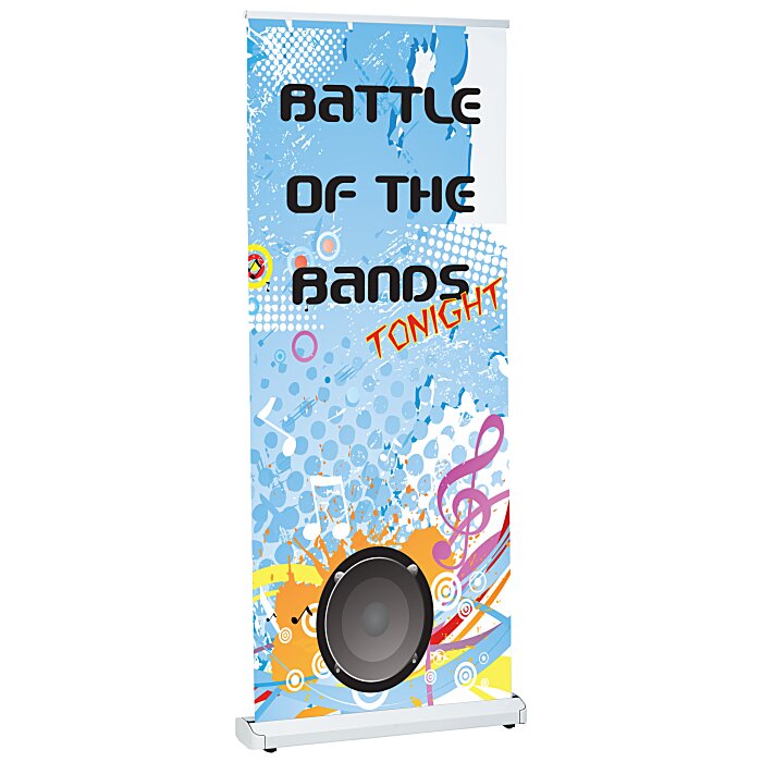 Custom InstaChange Retractable Banner Display - 34 inches