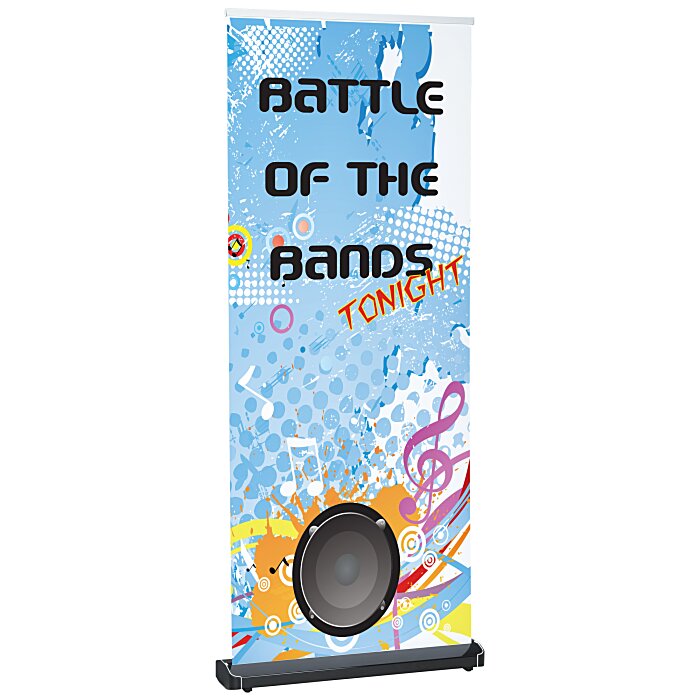Custom InstaChange Retractable Banner Display - 34 inches