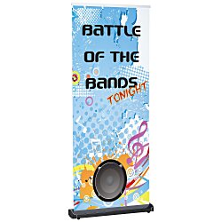 Custom InstaChange Retractable Banner Display - 34 inches