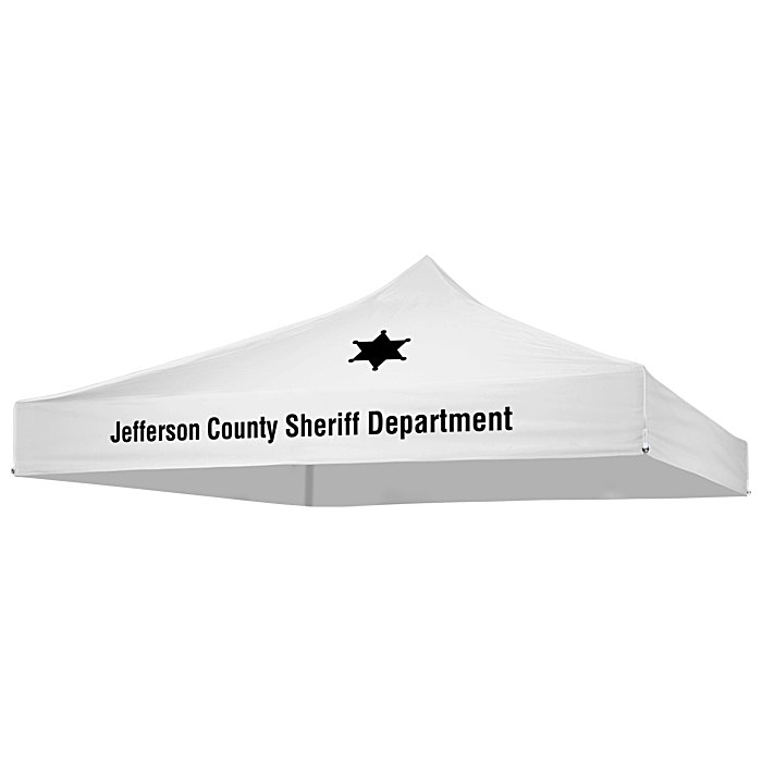 Custom Standard 10-foot Event Tent - Replacement Canopy - 2 Locations