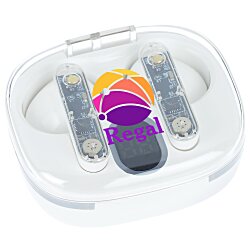 Custom Light-Up Display True Wireless Earbuds