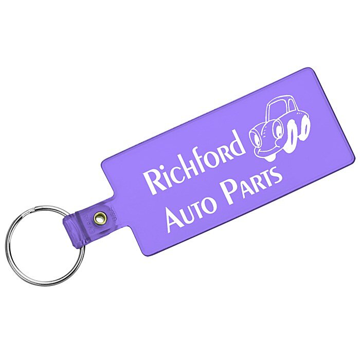 Custom Banner Keychain - Translucent