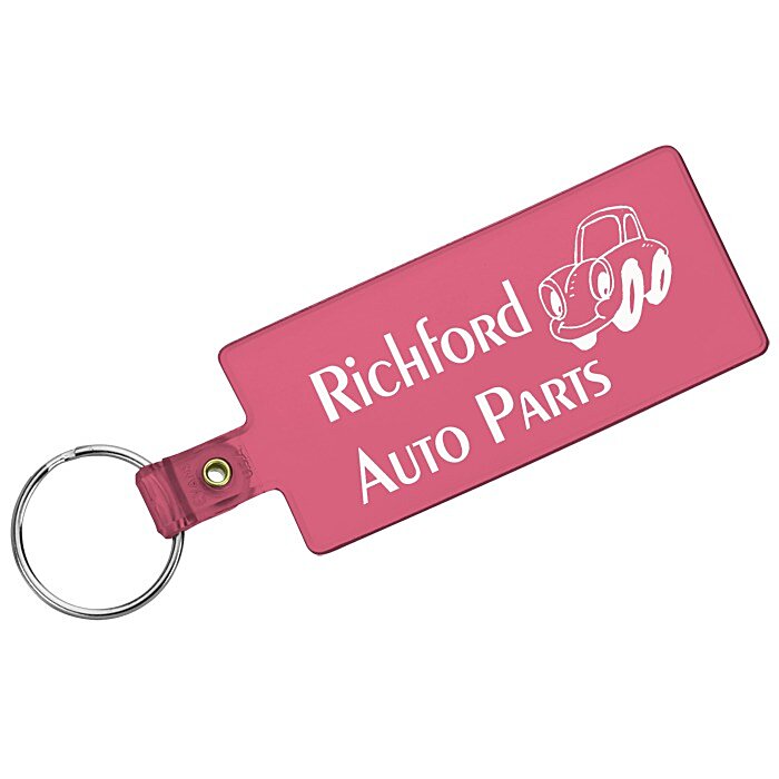 Custom Banner Keychain - Translucent
