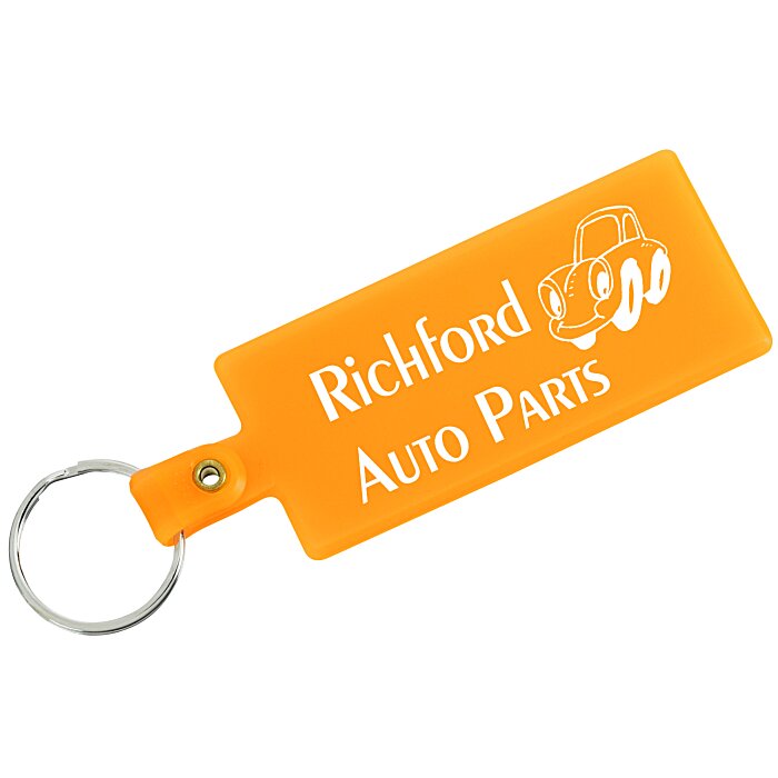 Custom Banner Keychain - Translucent