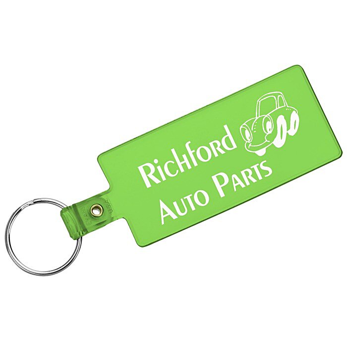 Custom Banner Keychain - Translucent