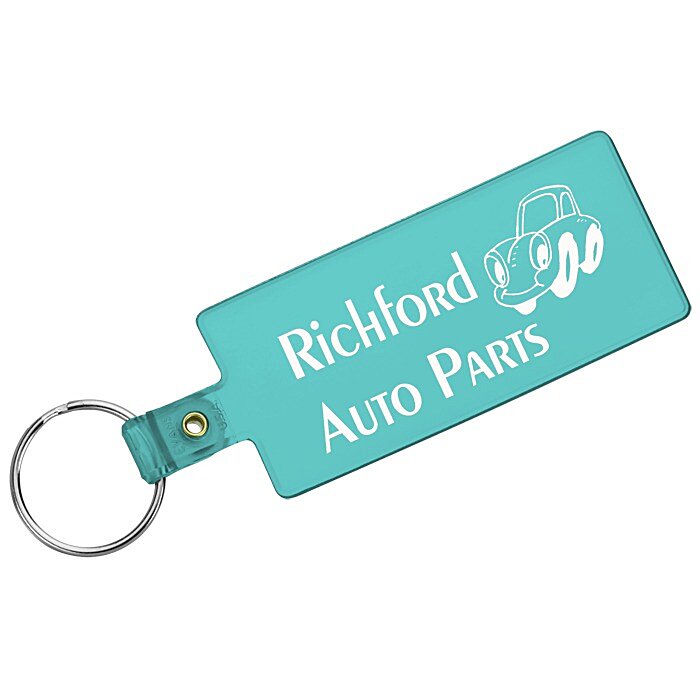 Custom Banner Keychain - Translucent