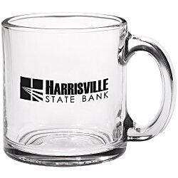 Custom Glass Mug - 13 oz