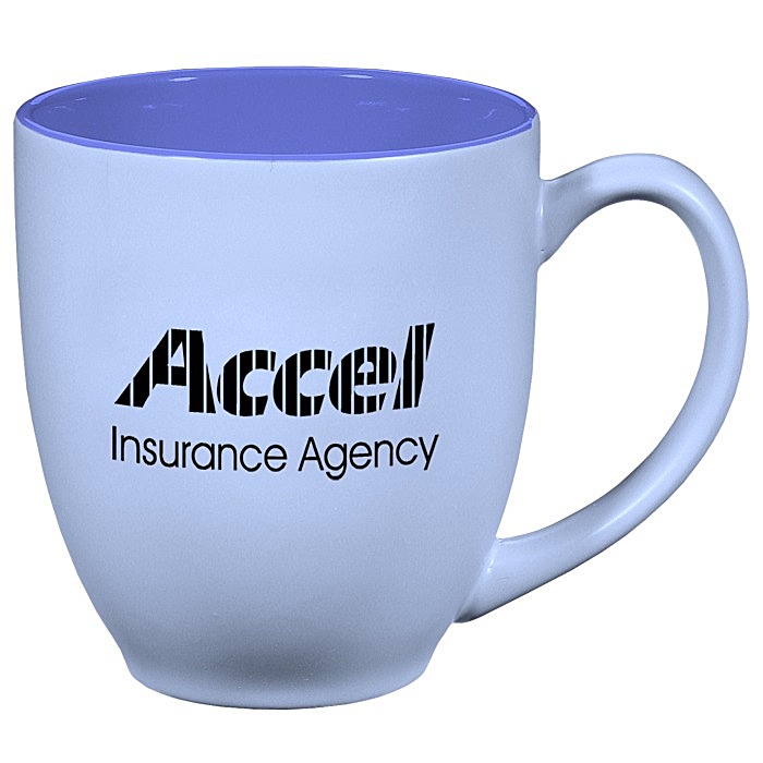 Custom Sebring Bistro Mug - 14 oz - Pastel
