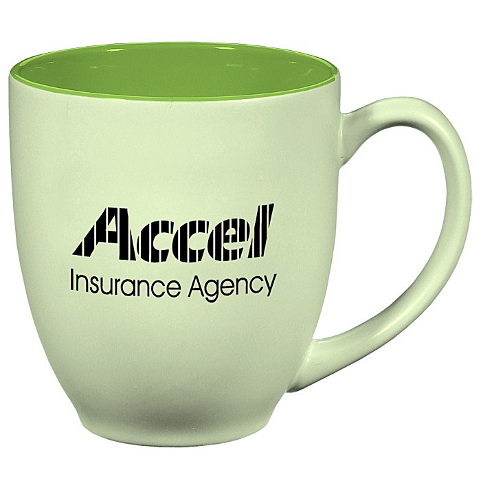 Custom Sebring Bistro Mug - 14 oz - Pastel