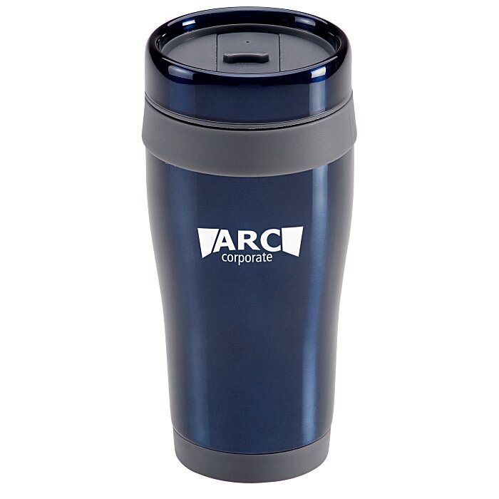 Custom Sunset Stainless Steel Tumbler - 16 oz.