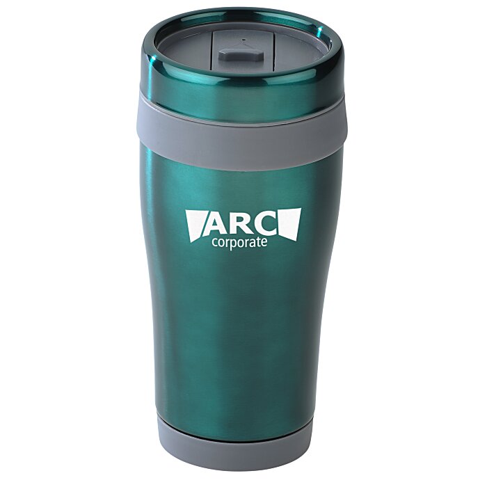 Custom Sunset Stainless Steel Tumbler - 16 oz.