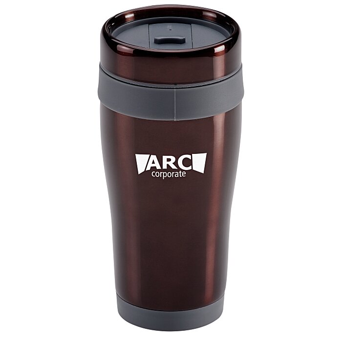 Custom Sunset Stainless Steel Tumbler - 16 oz.
