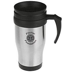 Custom Stainless Steel Travel Mug - 14 oz - 24 hr