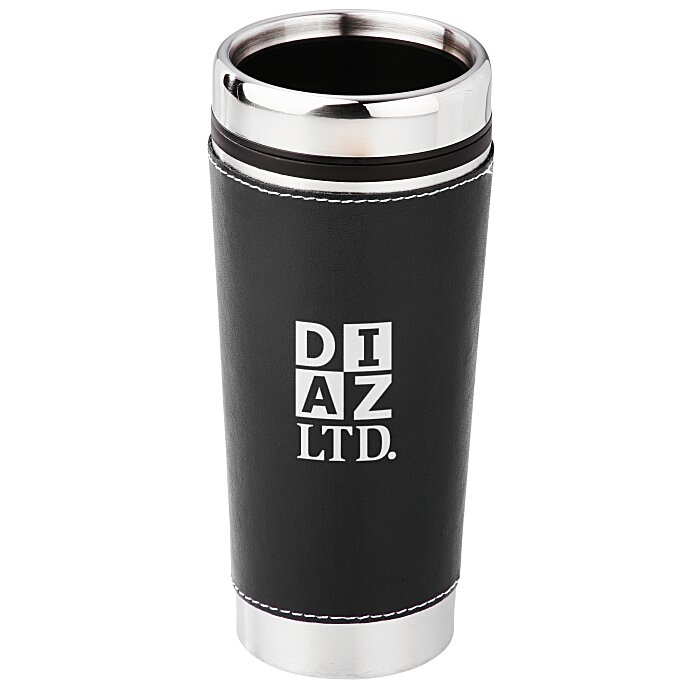 Custom Leatherette Tumbler - 16 oz. - Screen