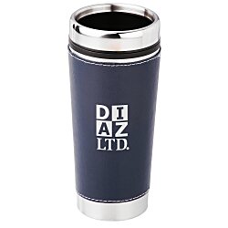 Custom Leatherette Tumbler - 16 oz. - Screen