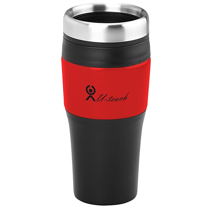 Custom Metallic Panel Tumbler - 16 oz.