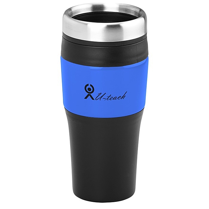 Custom Metallic Panel Tumbler - 16 oz.