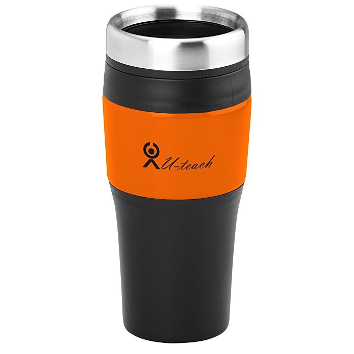 Custom Metallic Panel Tumbler - 16 oz.