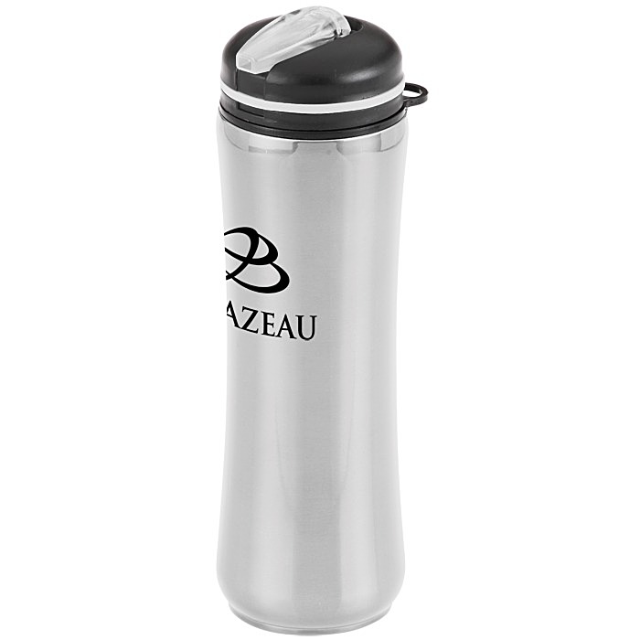 Custom Slim Stainless Steel Bottle - 28 oz.