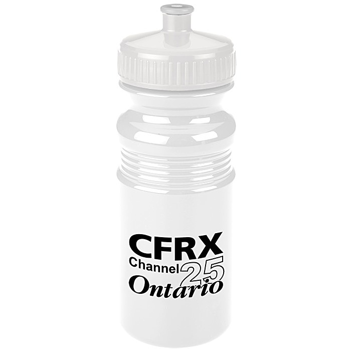 Custom Recreation Sport Bottle- 20 ounces - Push Pull Lid- Opaque