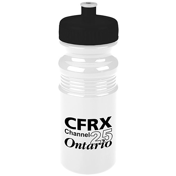 Custom Recreation Sport Bottle- 20 ounces - Push Pull Lid- Opaque