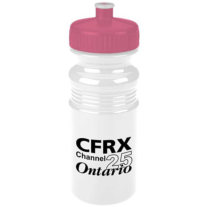Custom Recreation Sport Bottle- 20 ounces - Push Pull Lid- Opaque