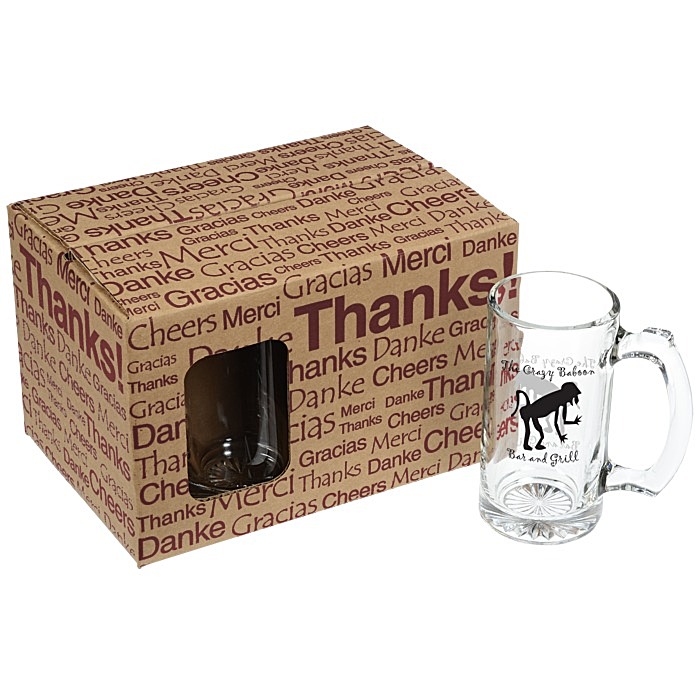 Custom Beer Stein Set - 12 oz