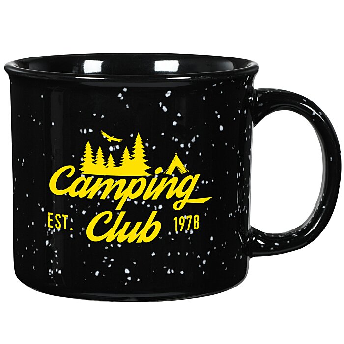 Custom Campfire Ceramic Mug - Colours - 15 oz