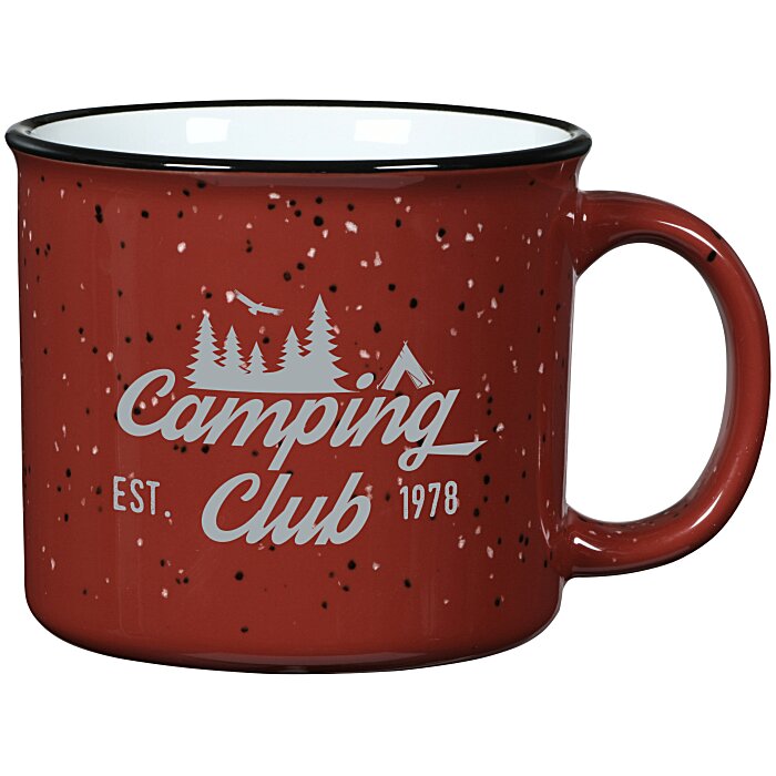 Custom Campfire Ceramic Mug - Colours - 15 oz