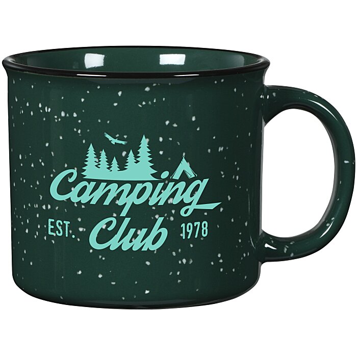 Custom Campfire Ceramic Mug - Colours - 15 oz