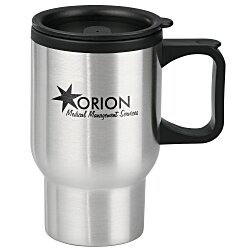 Custom Stainless Steel Travel Mug - 16 oz