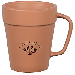 Custom Flower Pot Mug - 14 oz