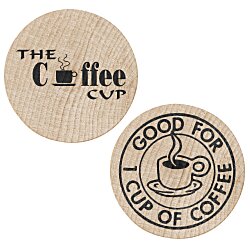 Custom Wooden Nickel - Coffee