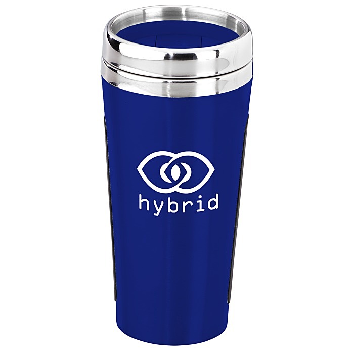 Custom Dual Grip Travel Tumbler - 15 oz - Closeout