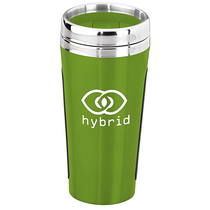 Custom Dual Grip Travel Tumbler - 15 oz - Closeout