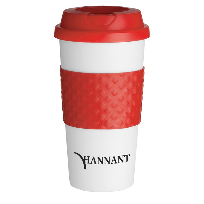 Custom Colour-Banded Classic Coffee Cup - 16 oz.