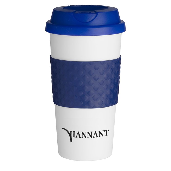 Custom Colour-Banded Classic Coffee Cup - 16 oz.
