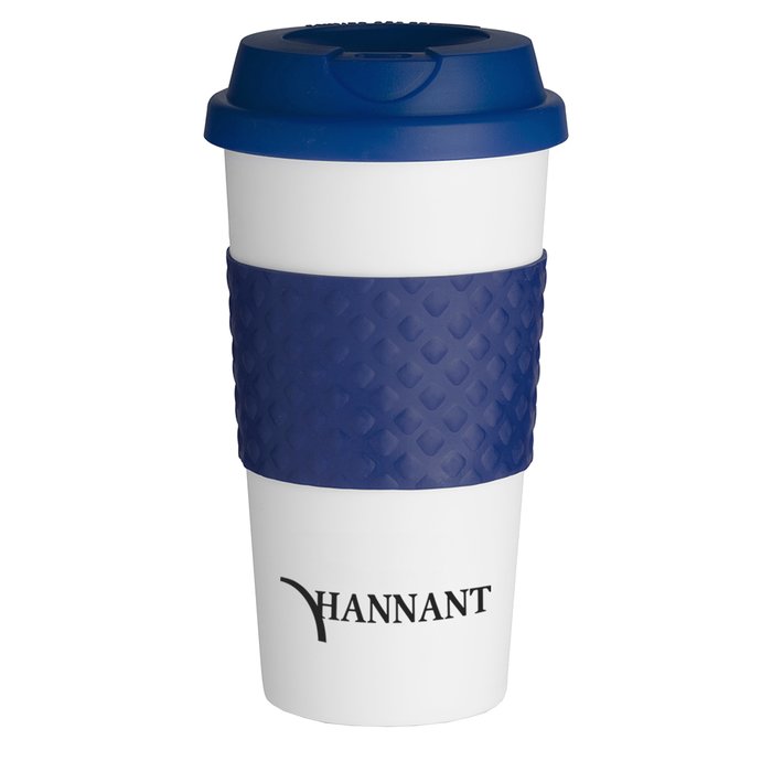 Custom Colour-Banded Classic Coffee Cup - 16 oz.