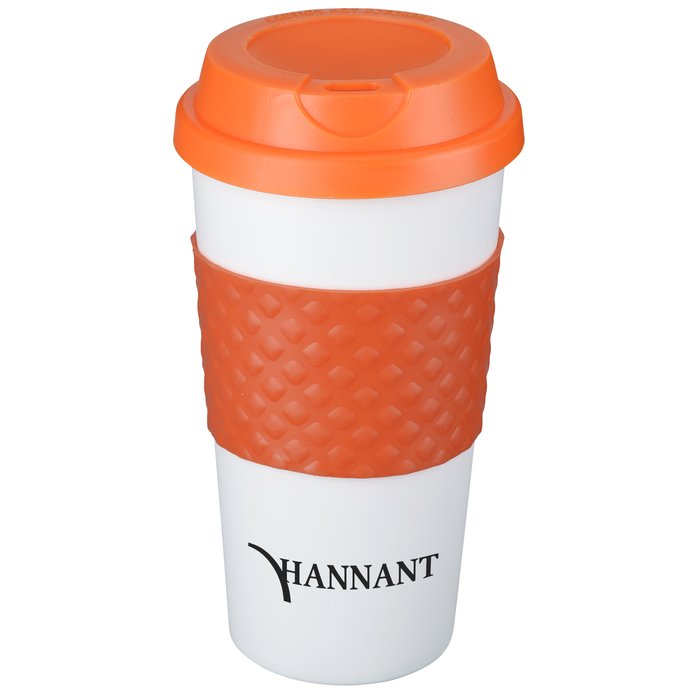 Custom Colour-Banded Classic Coffee Cup - 16 oz.
