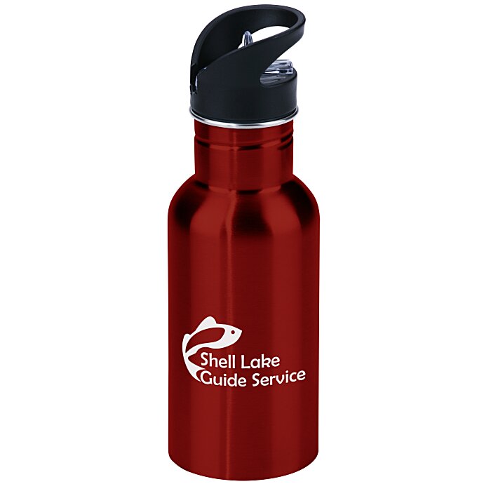 Custom Sport Wide Mouth Stainless Bottle - Colours