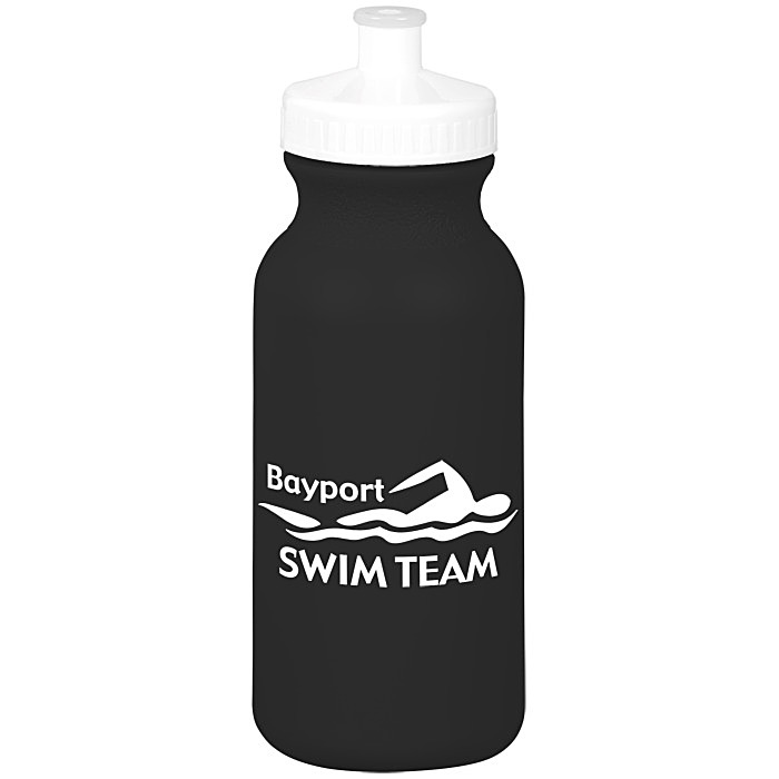 Custom Value Sport Bottle with Push Pull Lid - 20 oz - Colours